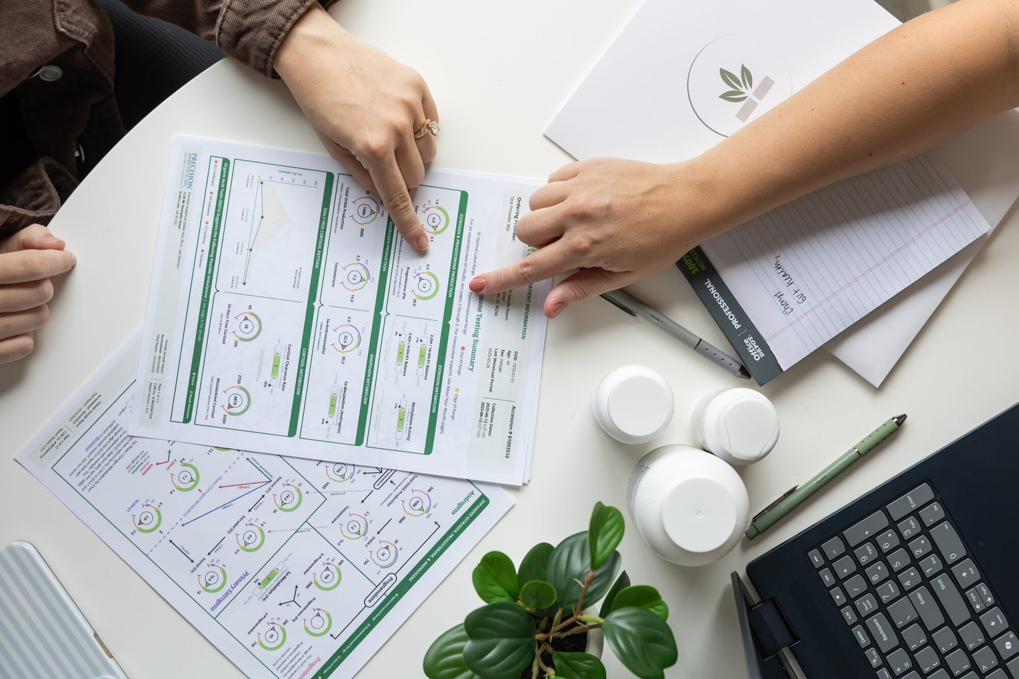 Functional lab testing reviewed at Foundations Natural Health, Excelsior, MN